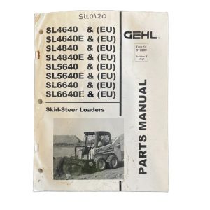 GEHL PARTS MANUAL