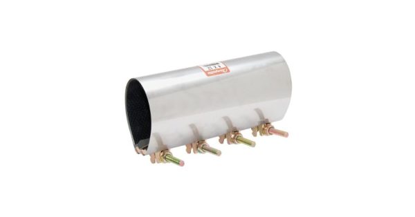 4-Bolt Repair Sleeve, IPS Stainless Steel 6" x 12"