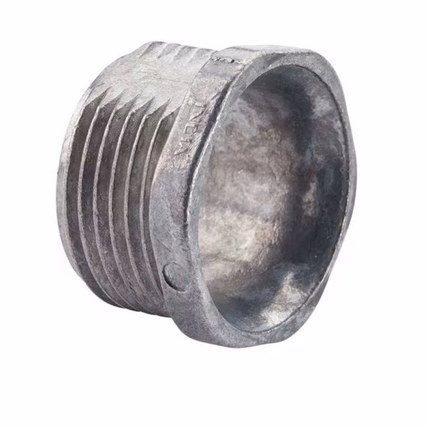 Bushed Metal Chase Nipple - Electrical Conduit Fitting