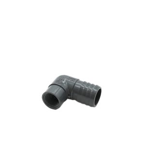 PVC 90 Degree Reducing Elbow Barb x FPT