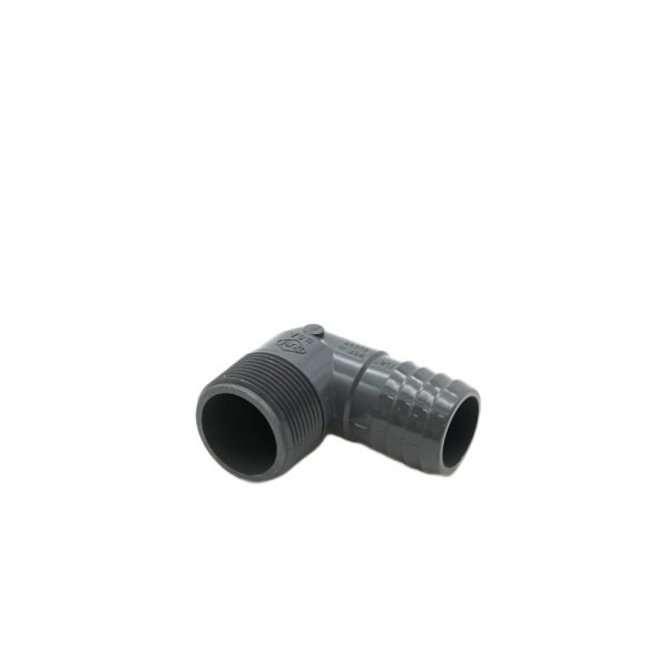PVC 90 Degree Elbow Barb x MPT