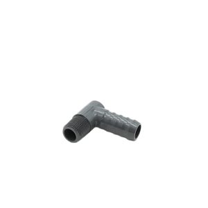 PVC 90 Degree Reducing Elbow Barb x MPT