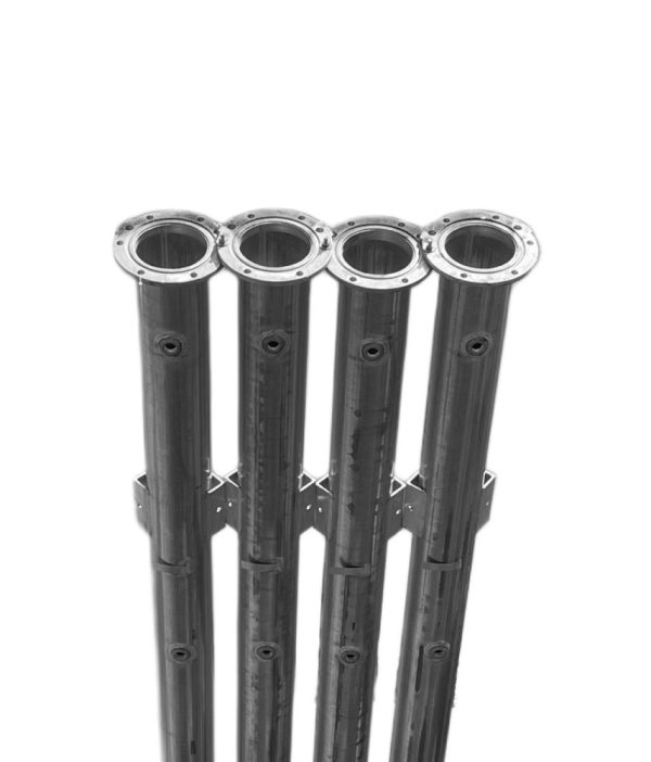 Flanged Water Pipe 40SP Aluminum