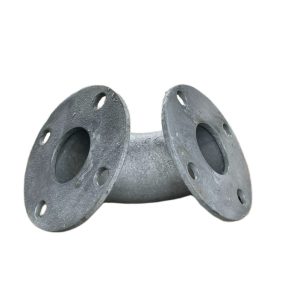 Flanged Elbow, Galvanized 2-5/16"
