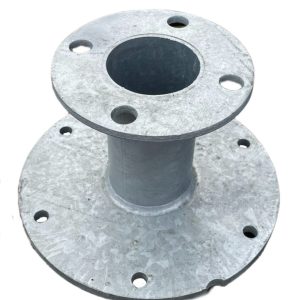Flange Reducer E60 6" x 3" Zinc Plated