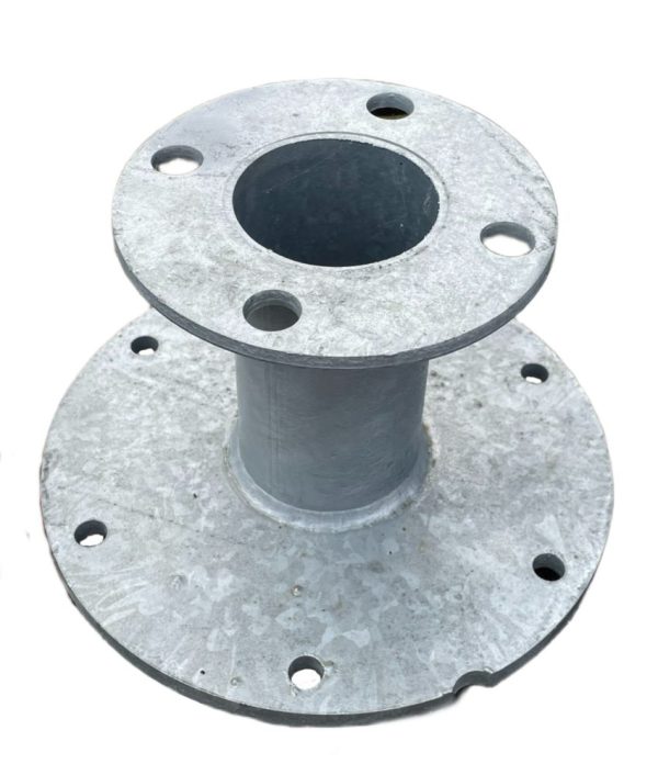 Flange Reducer E60 6" x 3" Zinc Plated
