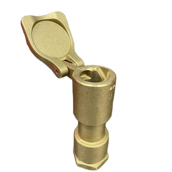 Quick Coupling Valve, 1" FNPT, Brass, Zoro - Image 2