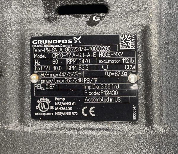 NEW Grundfos Pump and Motor - Image 2