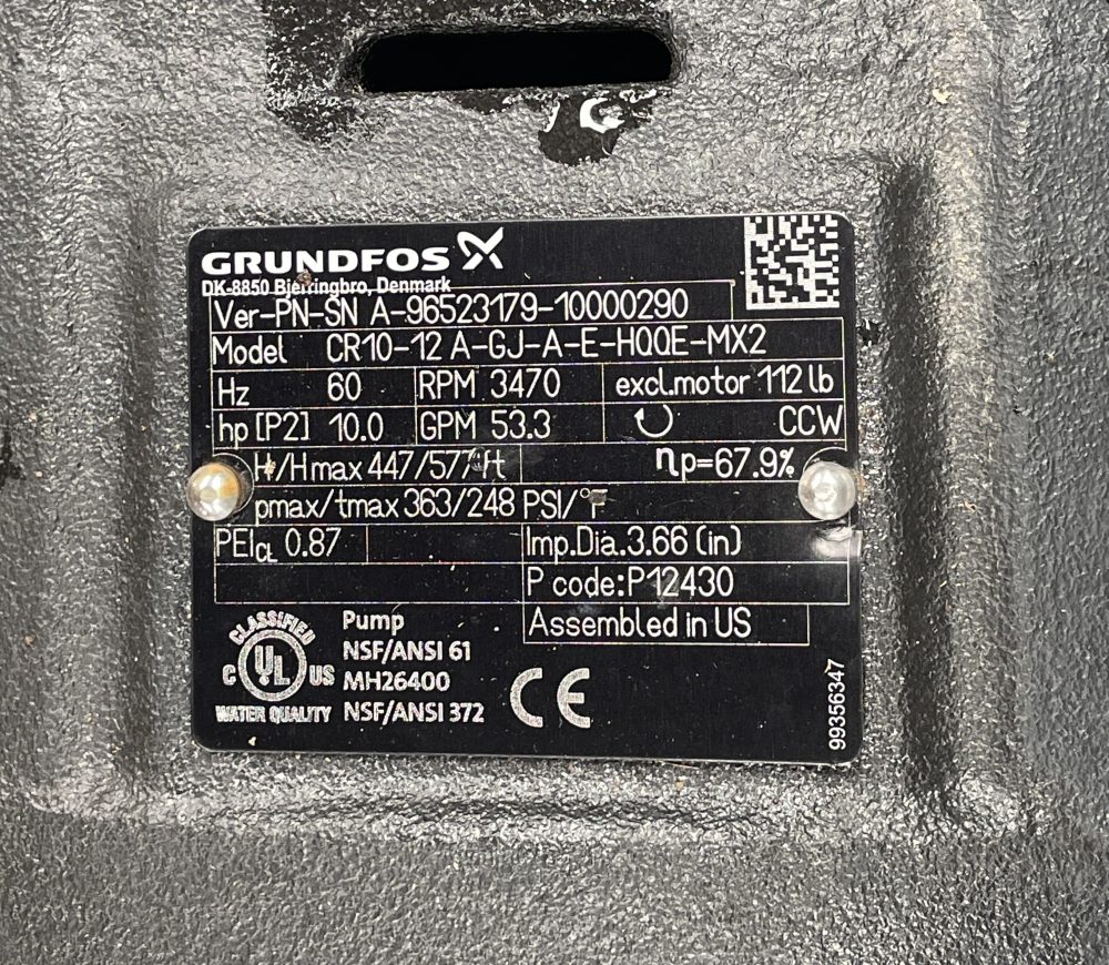 NEW Grundfos Pump and Motor - Image 2