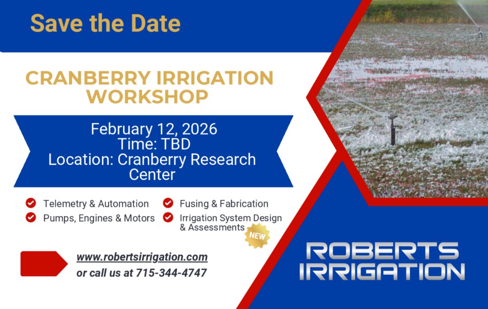 Cranberry Irrigation Workshop