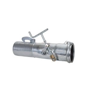 Band & Latch Inline Butterfly Valve – Galvanized