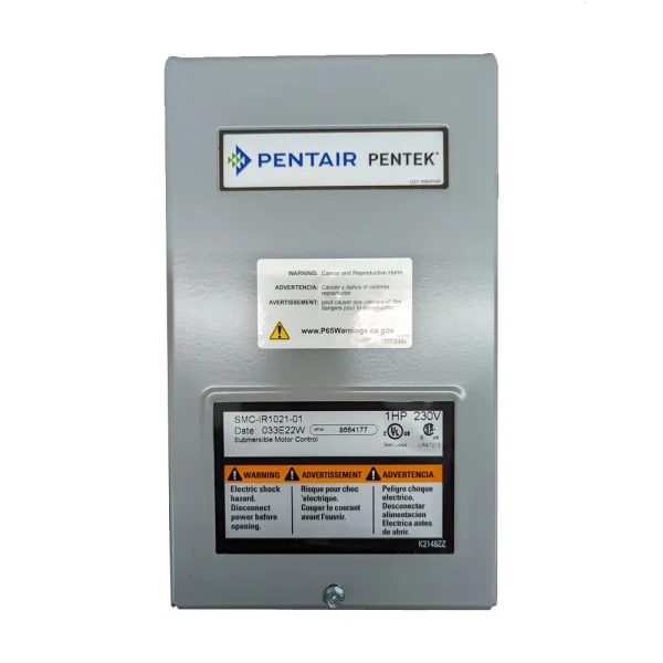 Pentair Control Box 5HP 230V 1PH