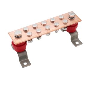 Copper Grounding Bar and Mounting Hardware