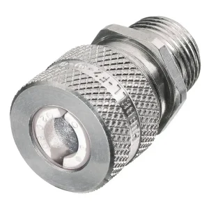 Hubbell Cord Grip – 1/2" MPT, Aluminum, .25–.75" Cable Range