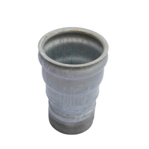 Galvanized Steel Discharge Adapter Size MPT Ringlock