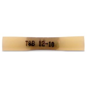 Heat Shrink Splice Connector, Yellow 12-10 AWG,