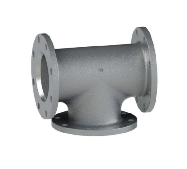 Flanged Tee Galvanized