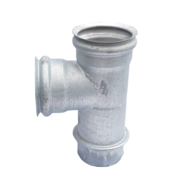 Ringlock Inline Field Tee Galvanized